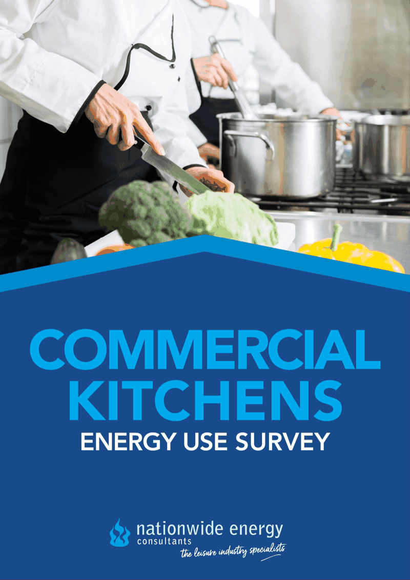 NEC Commercial Kitchens Energy Use Survey guide cover